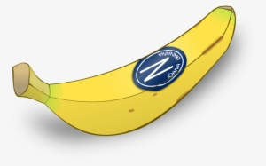 Clipart - Shiny Banana - Banana Clip Art #1525681