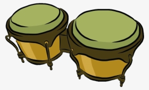 Clip Art Stock Conga Musical Latin Green Drum Face - Latin Drums Clip Art #1526702