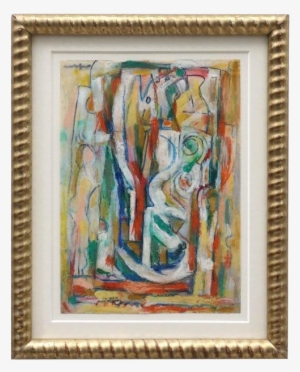 Superb Abstract Cray Pas And Watercolor Drawing By - Drawing #1526943