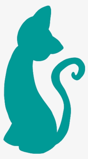 Cat - Blue Cat Silhouette Png #1526967