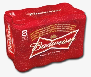 Budweiser Can Pack 8x500ml - Budweiser 8 Pack Can #1527238