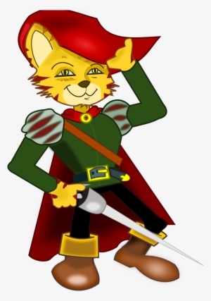 A Cat In Boots - Cat With Boots Cartoon #1527266