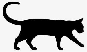 Szablon Kota Png Czarny / Cat Silhouette / Public Domain - Cat Graphic #1527338