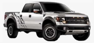 Off Road Vehicles - Ford Raptor Black And White #1527426
