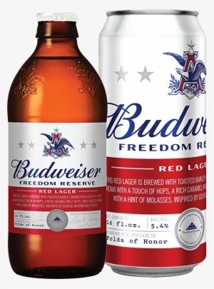 Budweiser Freedom Reserve Red Lager St - Budweiser Folds Of Honor Beer #1528008