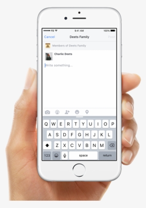 Facebook Live Setting To Broadcast To A Specific Group - Facebook Live Smartphone Png #1528034