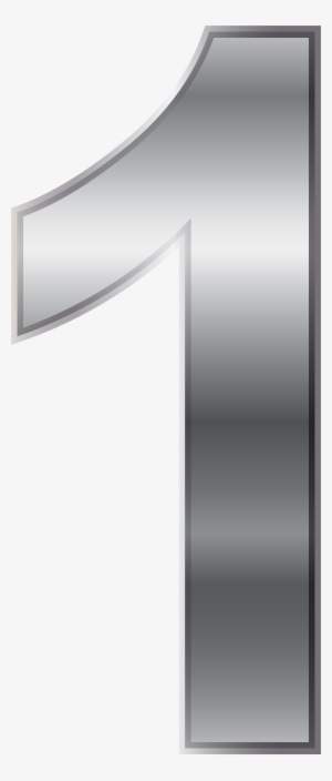 Clip Art Alphabet Silver Glitter - Number Silver Png #1528726