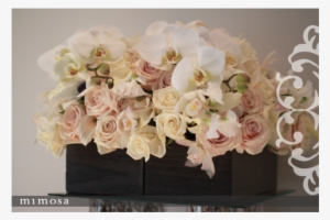 Watercolor Shades With Orchid Drape By Mimosa Fresh - Bouquet #1528991