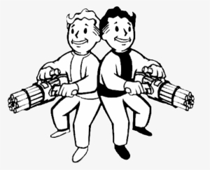 Friendlyfoe - Vault Boy Black Hair #1529345 Friendlyfoe - Vault Boy Black Hair #1529345