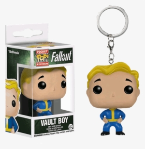 Fallout Vault Boy Pocket Pop! Key Chain #1529570