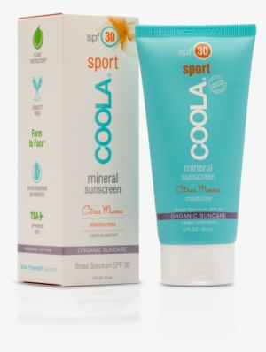 Coola Mineral Sport Moisturizer Spf 30 Citrus Mimosa #1530009