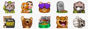 All 10 Of Our Emote Slots Filled - Twitch Sub Badge Paw #1530034