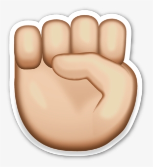 Raised Fist - Fist Emoji Transparent Background #1530333