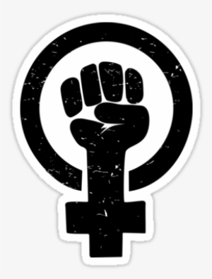 Feminist Raised Fist Sticker - Raised Fist #1530653