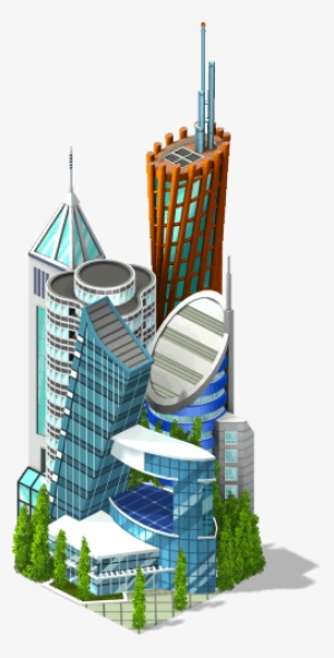 Skyscraper Neighborhood Level 2-sw - Cityville Skyscrapers #1531222