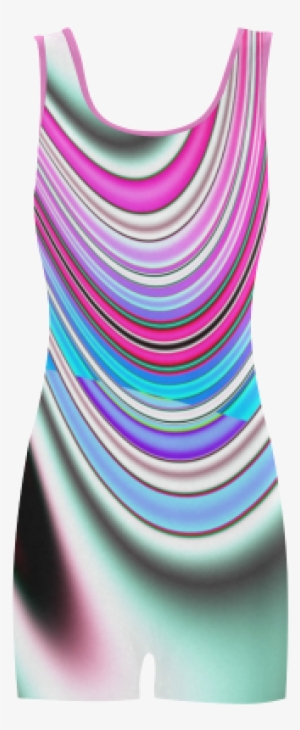Pastel Ocean Waves Fractal Abstract Classic One Piece - Diane Von Furstenberg Women's Classic One Piece #1531390