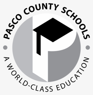 Pcs Emblem Logo Grayscale Png - Pasco County Schools Logo #1532030