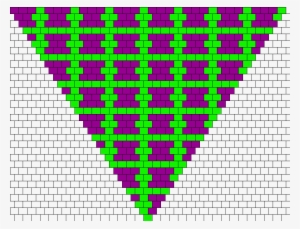Grid Kandana Bead Pattern - Brickwork #1532375