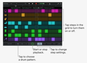 Garageband Beat Sequencer #1532514