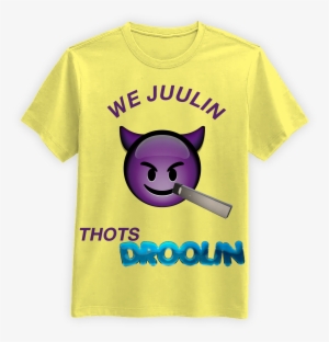 Newsnew Brand Announcement "juul Fools" - Smiling Face With Horns Emoticon Emoji Beach Pool Bath #1532649