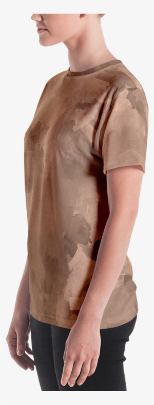 Umber Watercolor Women's T Shirt T Shirt Zazuze - T-shirt #1533255