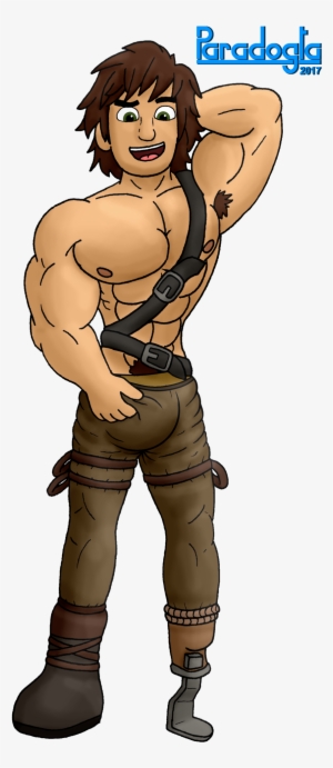 Older Muscle Hiccup By Paradogta-dbmwir7 - Train Your Dragon Hiccup Muscle #1533561