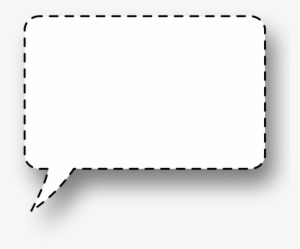 Free Speech Bubbles - Speech Bubble On Black Background #1533852