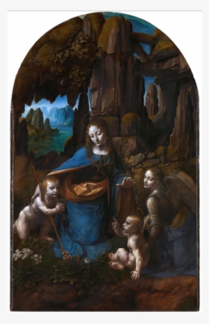 Virgin Of The Rocks From Panels Nci 1491 2 9 #1534383