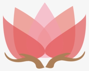 Lotus With Hands Lotus Design Hand Zen Spi - Flor De Loto Png #1534583