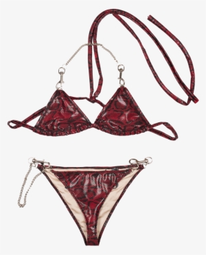 Snakeskin Industrial Bikini By Freak City - Sita Abellan #1534683
