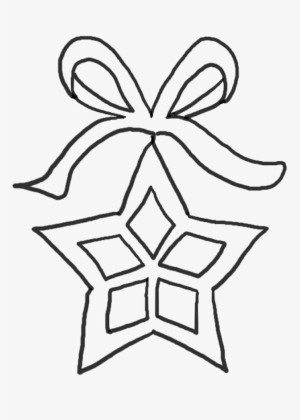 Star To Color - Christmas Star For Coloring #1534725