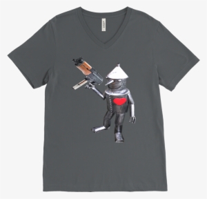 Men's Emoji V Neck - T-shirt #1534913