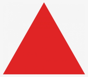 Custom Triangle Shaped Car Magnets - Red Arrow Up #1535144
