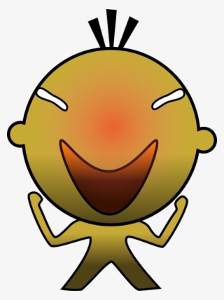 Character, Man, Figure, Abstract, Yellow, Sad, Laughing - Not Here #1536122