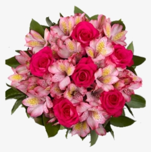Go To Image - Pink Lily Flowers Bouquet #1536177