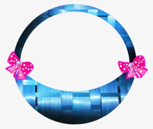 Easter Basket Bows Blue Weave 694347 - Easter Basket #1536707