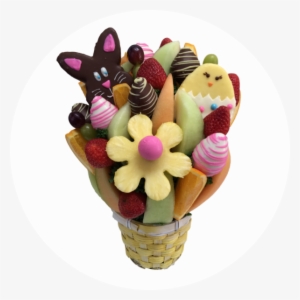 Easter Basket Bouquet - Easter Fruit Bouquets #1537207