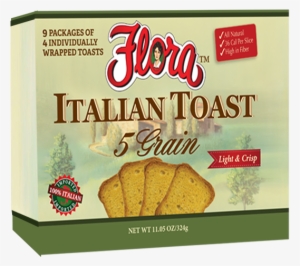 Italian Hard Toast 5grain - Melba Toast #1537752