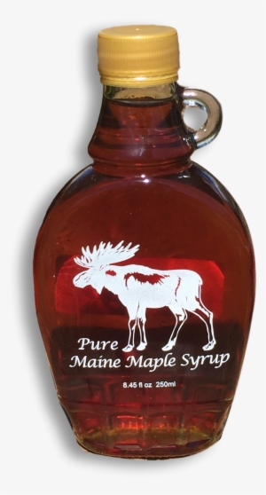 Ben's Sugar Shack Maple Syrup In Moose Basque Glass #1537908
