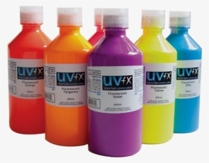 Tri-art Uvfx Uv Reactive Paint - Tri-art Uvfx Black Light Poster Paint - Black, 120 #1538099