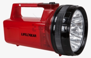 Glow Spot - Life Gear 2-in-1 Ar-tech Spot Light Flashlight And #1538231