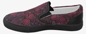 Psychedelic 3d Rose Women - Slip-on Shoe #1538297