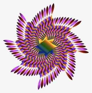 Colorful Refraction Heart Psychedelic Clipart Icon - Clip Art #1538412