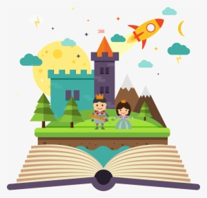 Libro De Cuentos De Hadas De Dibujos Animados Patron - Cartoon Fairy Tale Ai #1538844