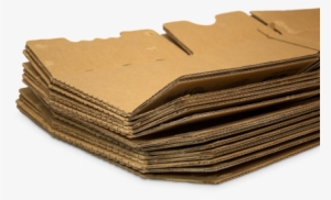 Zipbox Stack - Flat Cardboard Box Png #1538994