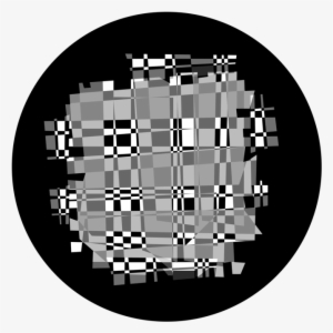 Psychedelic Checkerboard - Apollo Psychedelic Checkerboardglass Gobo Sr-0198 #1539061