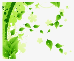 Leaf Decoration Background Transprent Png Free Download - Vector Graphics #1539185