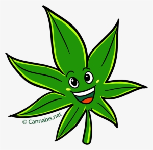Marijuana Clipart Daun - Cannabis Cartoon Png #1539938