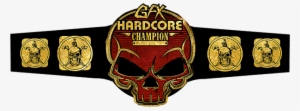 Wrestling Hardcore Title Png #1540358