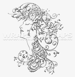 Flourishes - Chromium - Mousepad #1541072